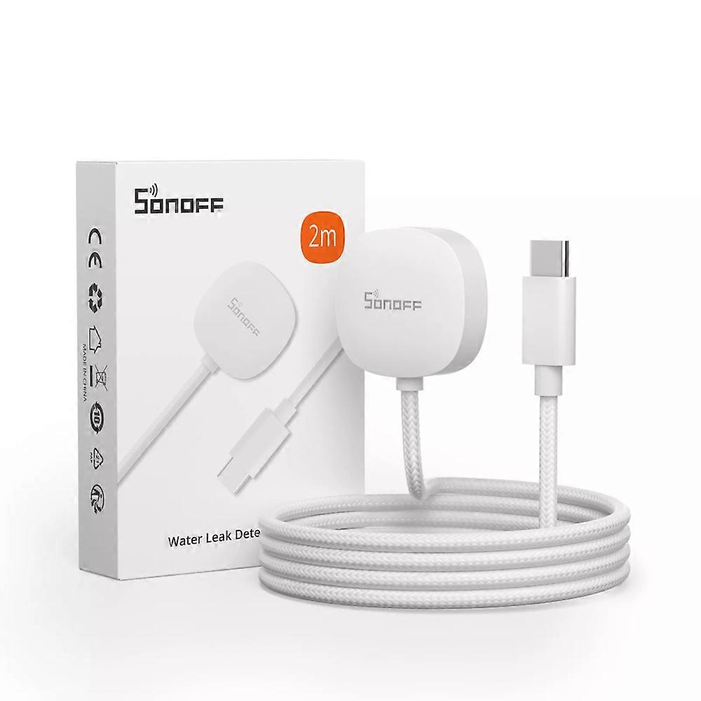 SONOFF ZigBee גלאי מים IP67 SNZB-05P בית חכם איתור נזילות