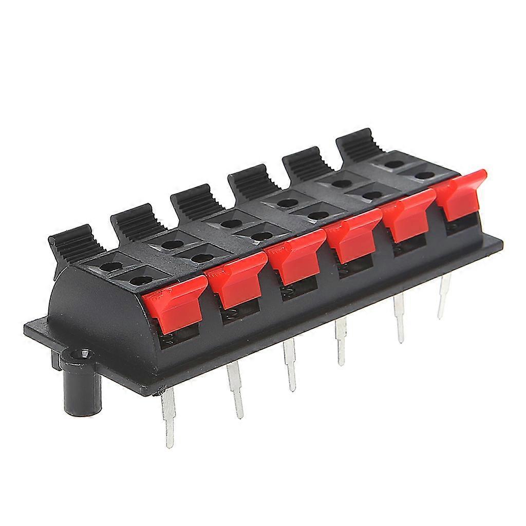 12 Pin Heat Resistance Speaker Terminal Strip Block Short for Time Overload
