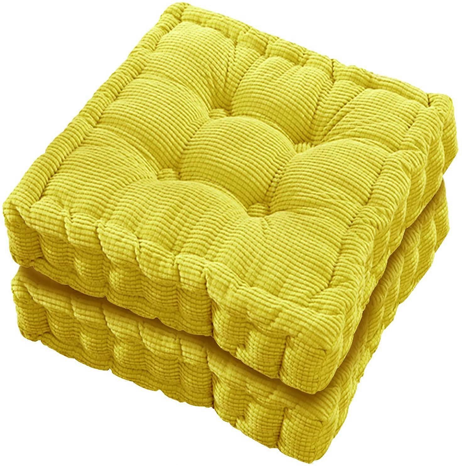 Set di 2 cuscini quadrati per sedia