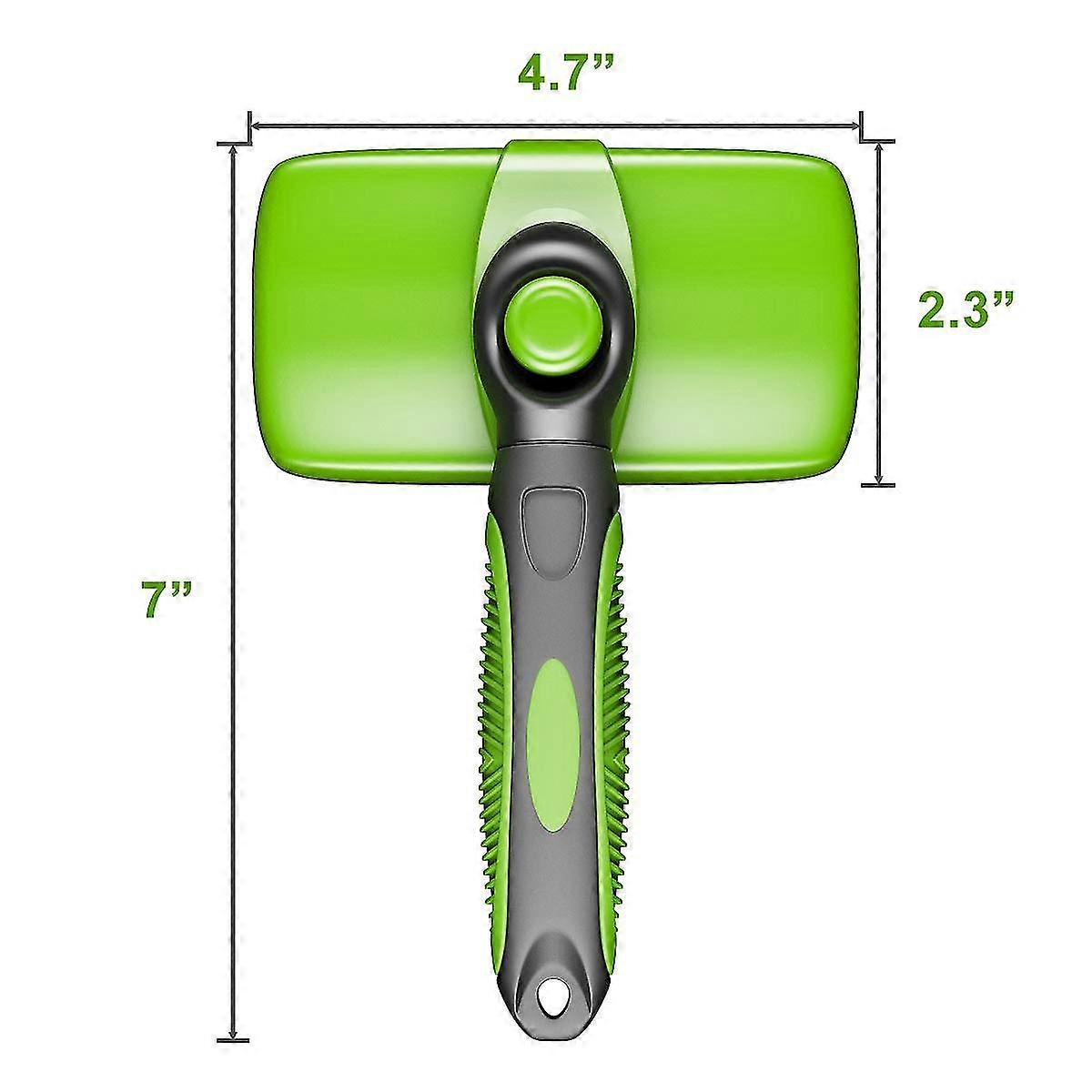 Self Cleaning Slicker Brush, For Shedding And Removing Tool For Pet