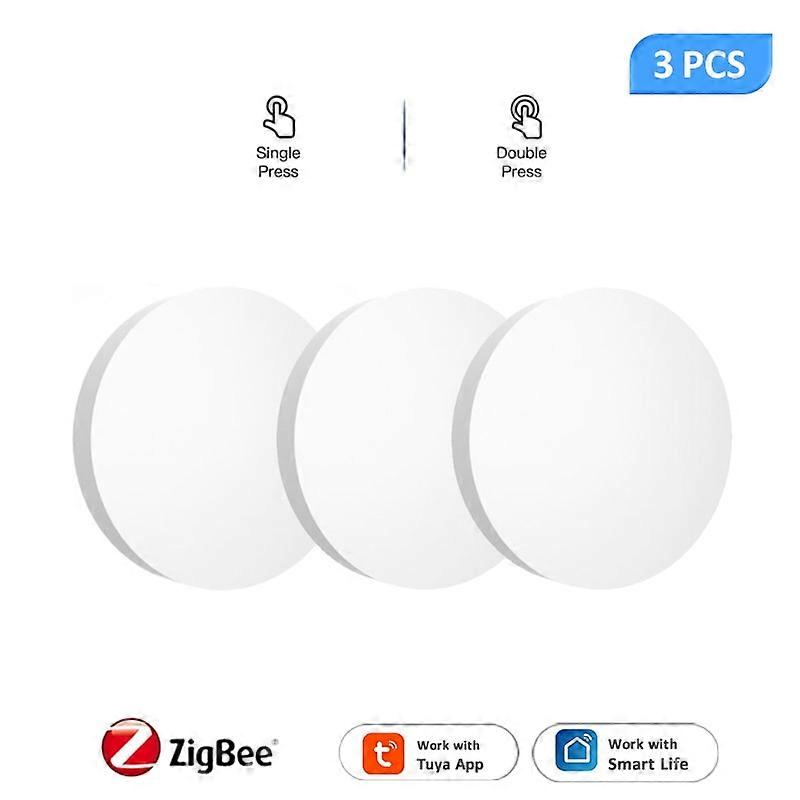 Tuya ZigBee Button Scene Switch Multi-scene Linkage Smart Wireless Switch Automation Work With Smart Life APP Smart Home Control