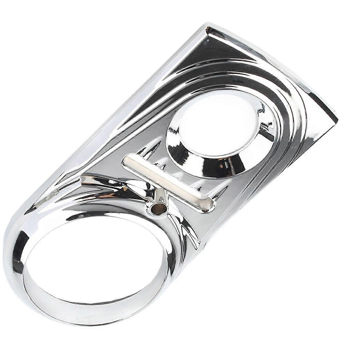 For Dyna Softail Deluxe Fat Boy Springer Motorcycle Dashboard Insert Cover Trim,A