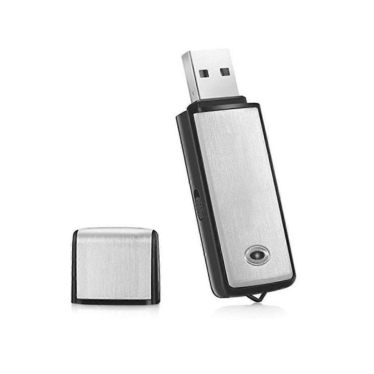 32G USB Voice Recorder USB Flash Drive Rechargeable Digital Voice Audio Recorder for PC Meeting Int