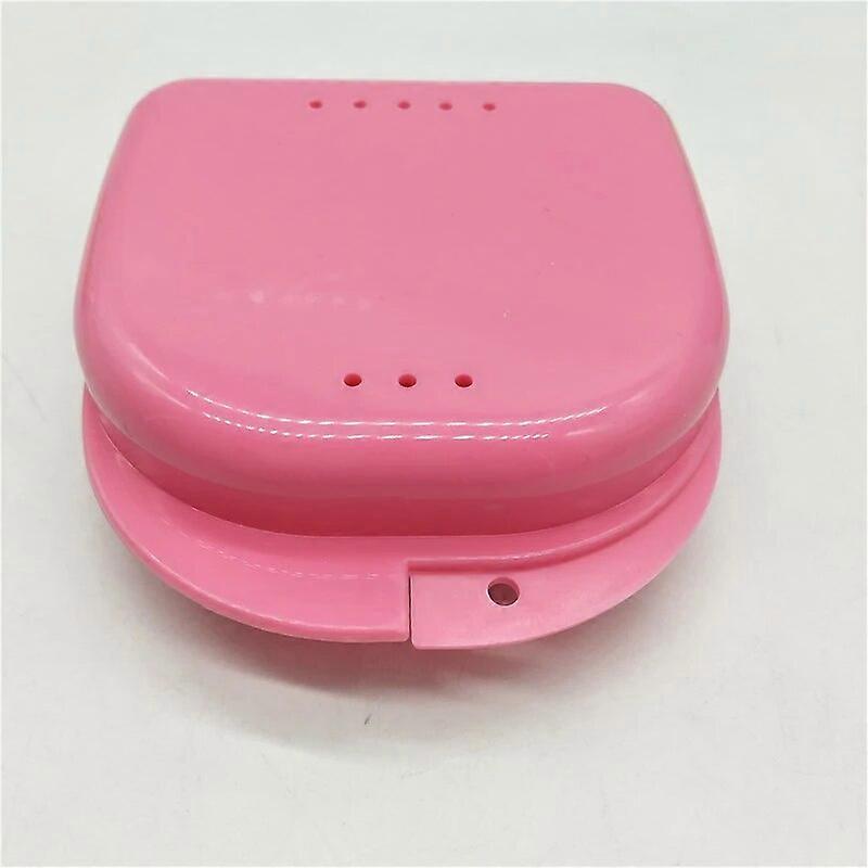 מארגן קופסת אחסון שיניים מיכל מכשיר שיניים מזויפות מארז תותבות פלסטיק ציוד היגיינת הפה 5 צבעים