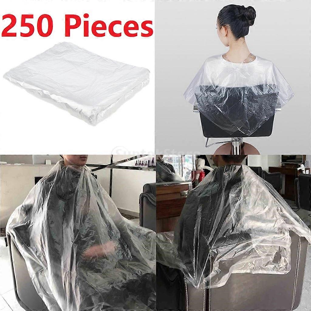250 Disposable Hair Cutting Cape Salon Gown Barber Capes Gowns Cloth