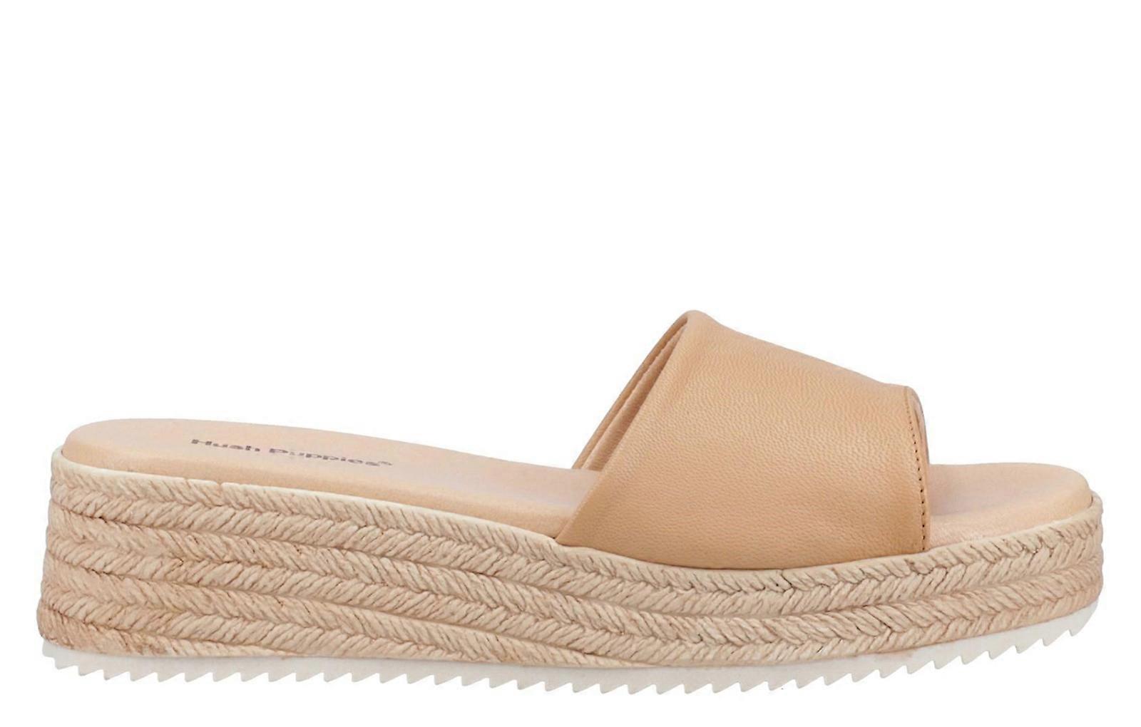 Hush Puppies Robin Slide Sandals Tan