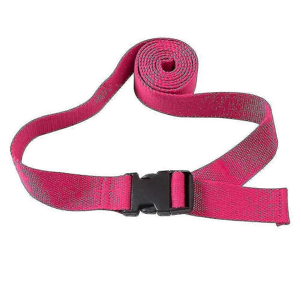 Adjustable Yoga Strap - Red