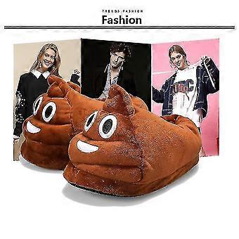 Jungen Indoor Hausschuhe Warm Winter Home Flauschig Männer Frauen Brot Teufel Weiche Plüschschuhe