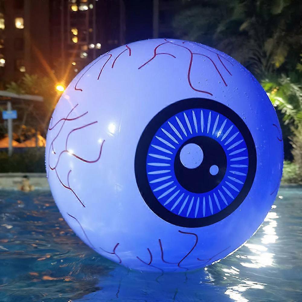 Inflatable Decor Color Changing Eyeball Balloon With Led Light Remote Control