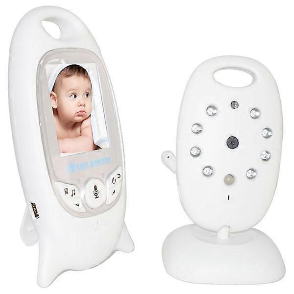 2 Display Video Baby Monitor mit Kamera und Audio-Fernbedienung Wide View Zwei-Wege-Audio-Talk Infrarot-Nachtsicht 8 Schlaflieder