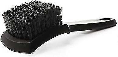 1pcs-- black stiff bristle wheel tire brush