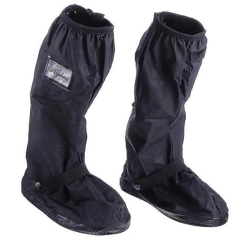 Waterproof Overshoes Reusable Non-slip Overshoes Rain and Snow Boots Riding Overshoes Outdoor Camping, XL