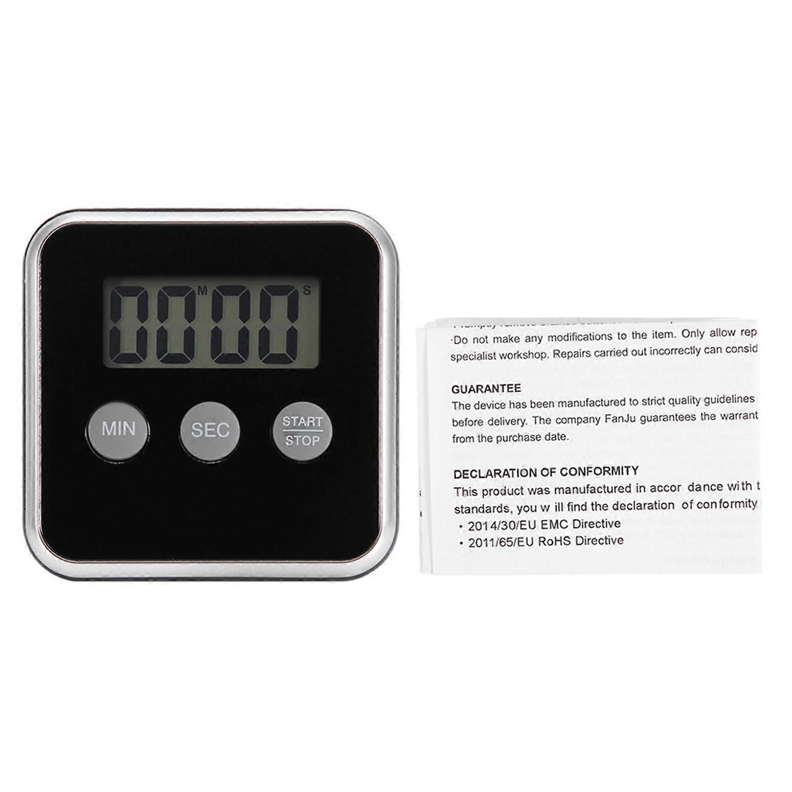 Digital Mini Timer Loud Alarm Magnetic Kitchen Cooking Countdown