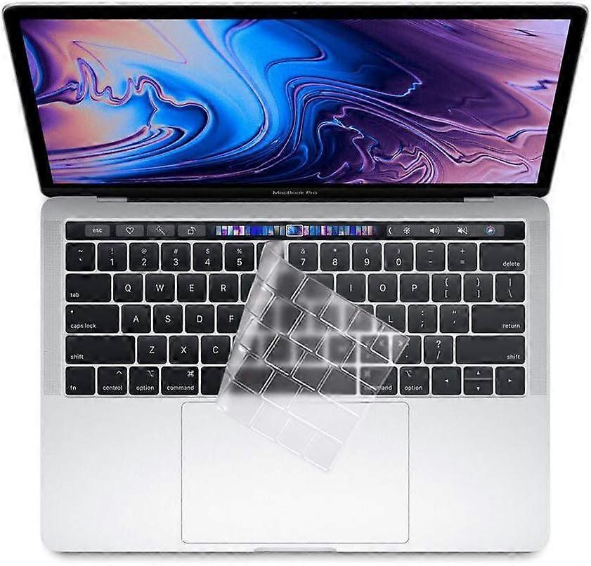 Ultra Thin TPU Keyboard Cover for MacBook Pro 13" 15" with Touch Bar