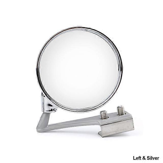 360 Degree Rotation Car Front Wheel Blind Zone Mirror Wide Angle Coach Rearview Mirror Dead Zone Auxiliary Mirror Left and Right