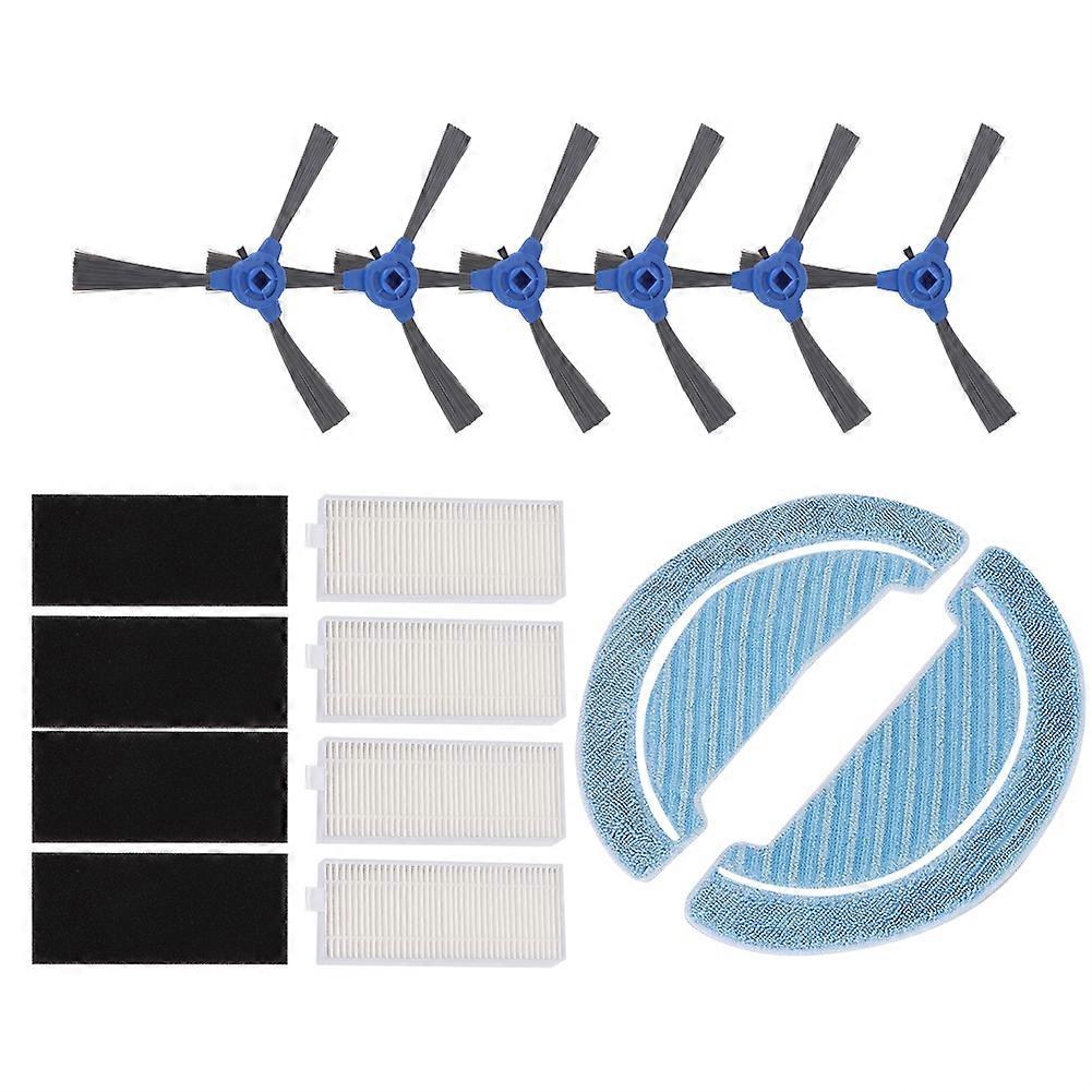 Replacement Kit for Side Brush Mop Cloth and Filter for Sweeping Robot