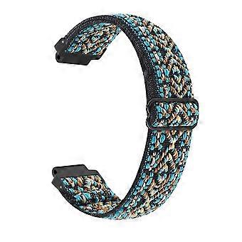 Watch Strap Nylon Braided Bracelet Breathable Band for GarminForerunner 735xt