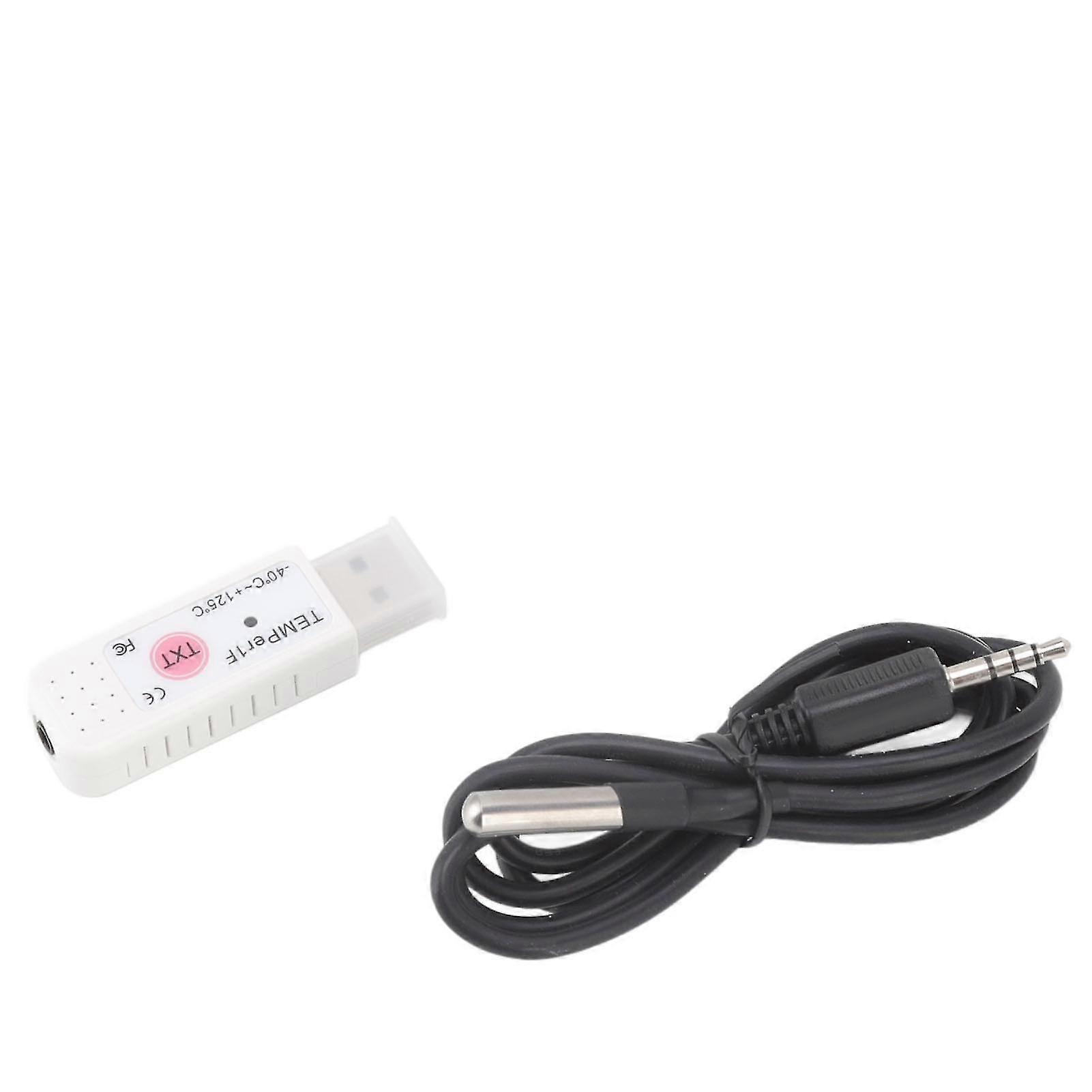 USB Computer Temperature Sensor Data Logger for Indoor Outdoor Monitoring