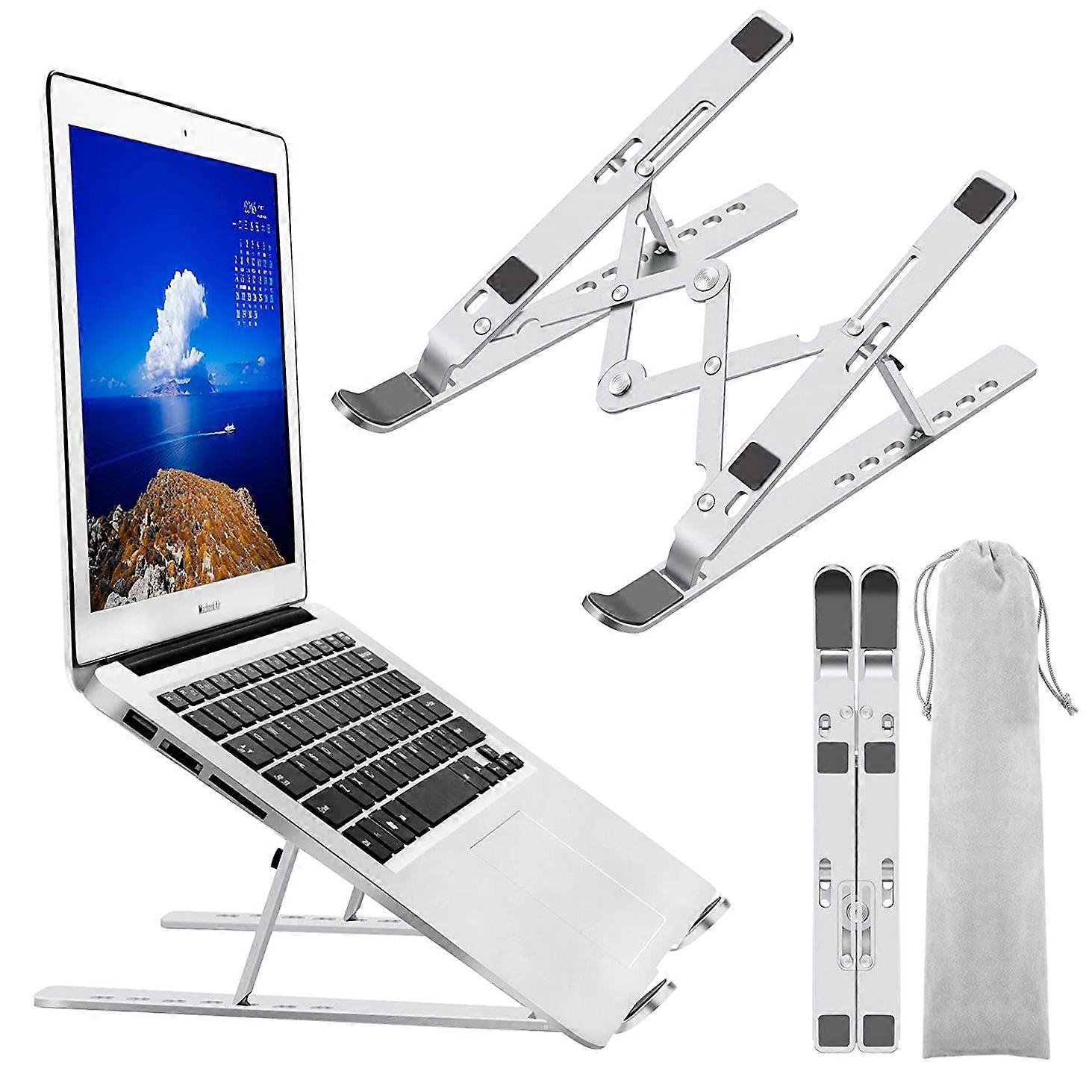 Laptop Holder Riser Computer Stand Adjustable Aluminum Foldable Portable Notebook Stand