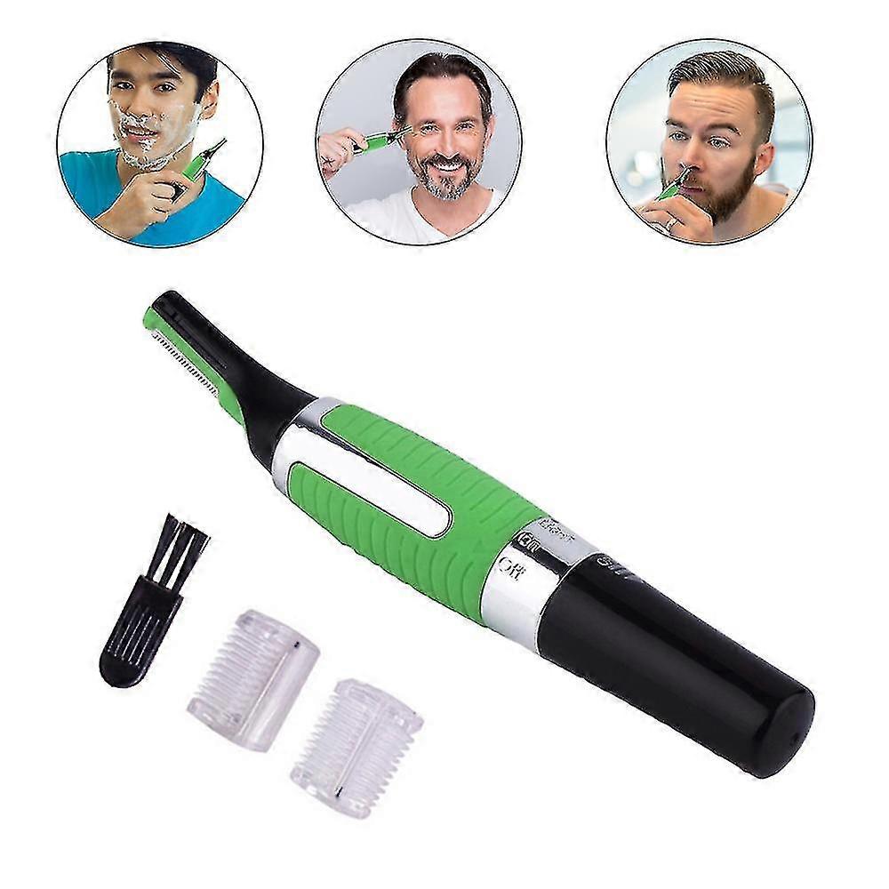 4-in-1 Micro Touch Scheerbaard Fijn Haar Mannen Detail Scheerapparaat Persoonlijke Trimmer