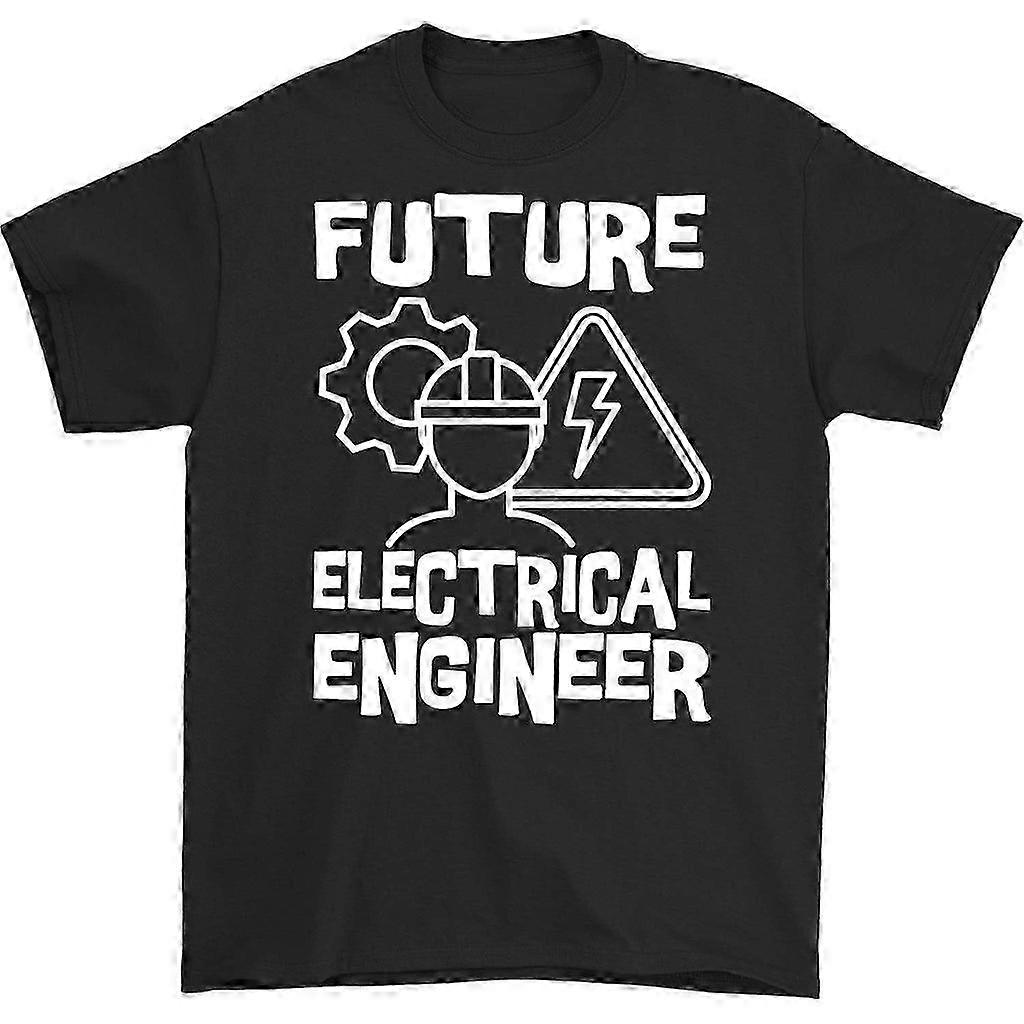 Future Electrical Engineer Koszulka Z Okrgym Dekoltem