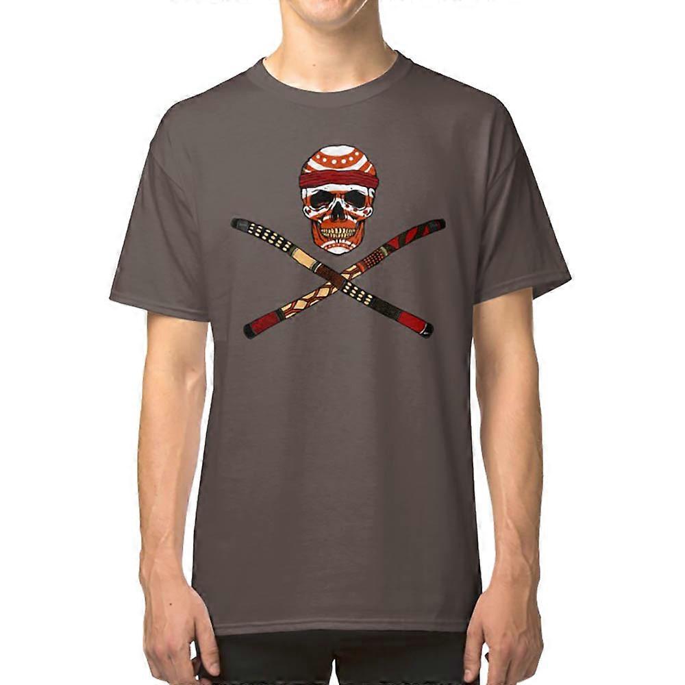 Skull and Crossed Didgeridoo T-shirt