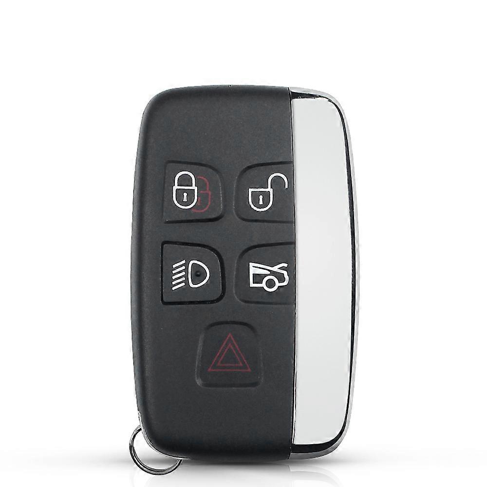 5 Buttons For Land Rover Range Rover Sport Evoque Discovery 4 For Jaguar Freelander XFL XE XJ Smart Remote Car Key Shell