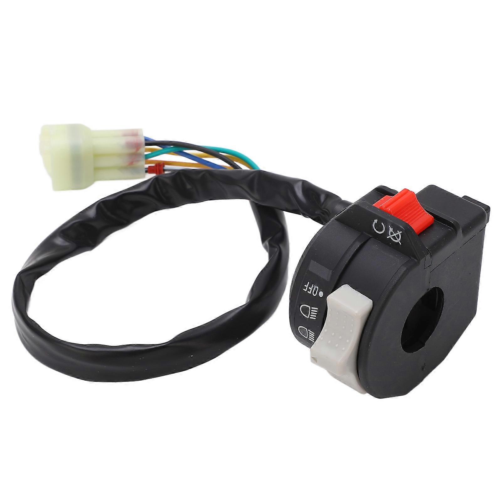 ATV Left Side Handle Bar Switch Light High Low Off Function 5FK 83975 11 00 Replacement for Banshee 350 YFZ350 2002‑2006