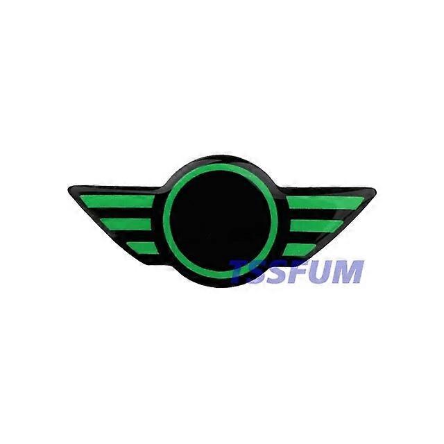 Car Interior Union Jack Car Steering Wheel Emblem Sticker for Mini Cooper S JCW R50 R52 R53 R55 R56 R60 R61 F54 F55 F56 F57 F60 AccessoriesVehicle Dec