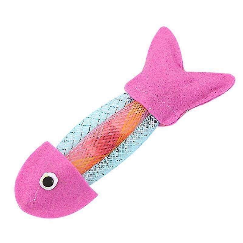 1pc Pet Products Fish Cat Toys Cat Chewing Toy Cloth Silvervine Fish Shape Kitten Chew Toy Cat Teething Toy Pet Accessories Dog Supplies