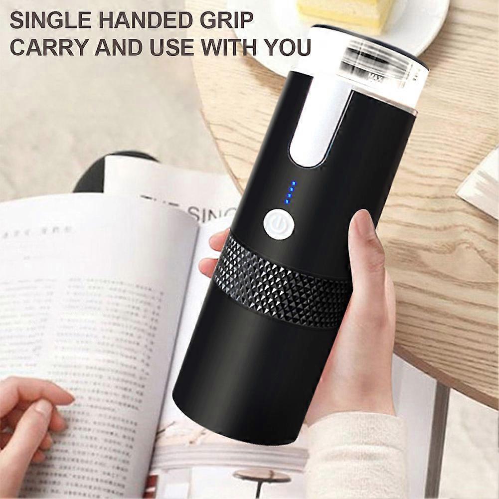 170ML Electric Coffee Maker Wireless Heating Small Espresso Maker Machine USB Portable Travel Coffee Maker for Car Home OutdoorIn-