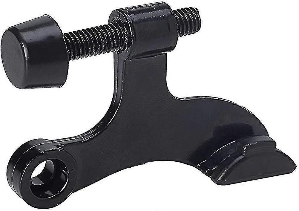 4 Pack Hinge Pin Door Stopper Black, Adjustable Heavy Duty Hinge Pin Door Stop