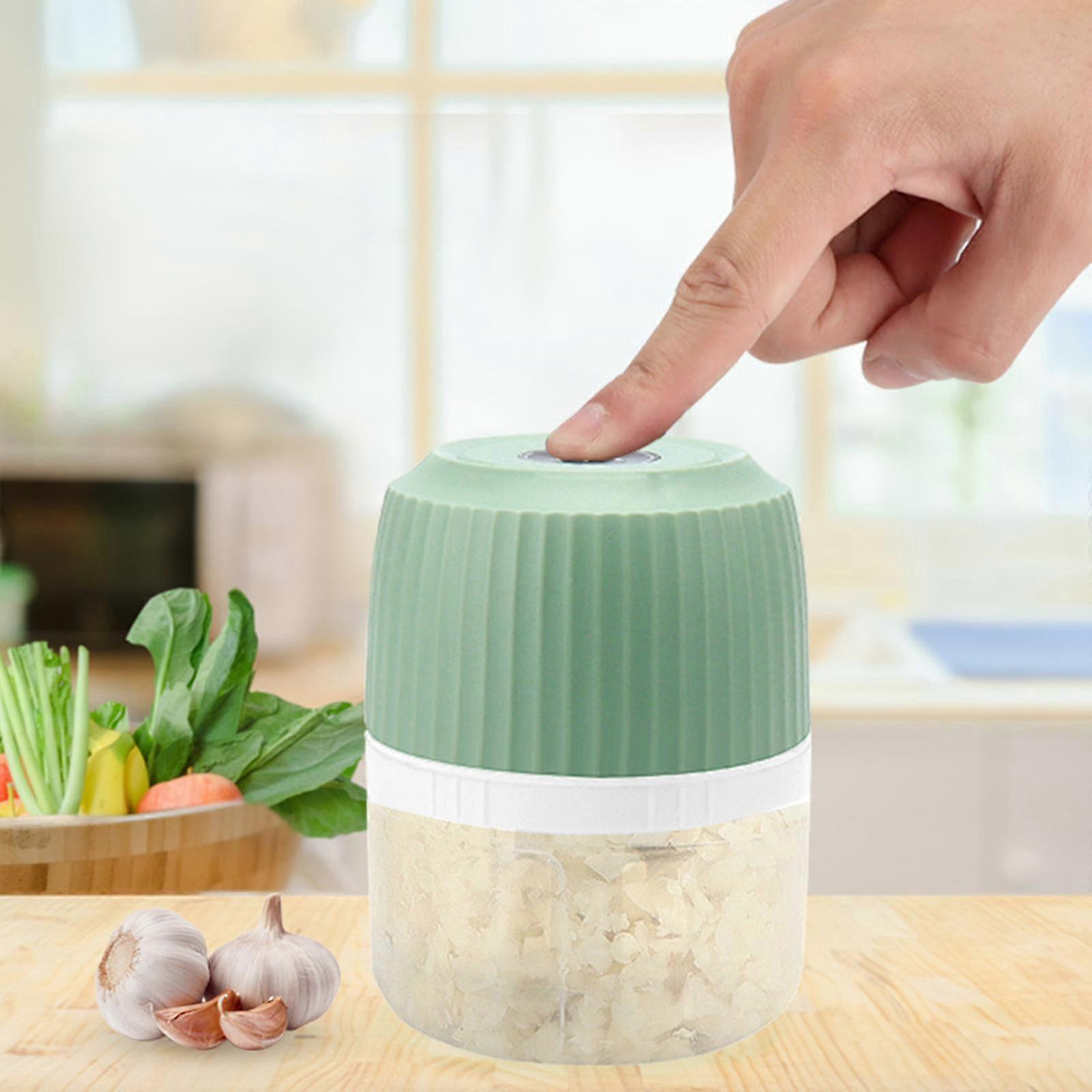 Usb Rechargeable Garlic Machine Blender Greenspice Kitchen Organization Ziplock Bag Organizer Prime Fridge Spice