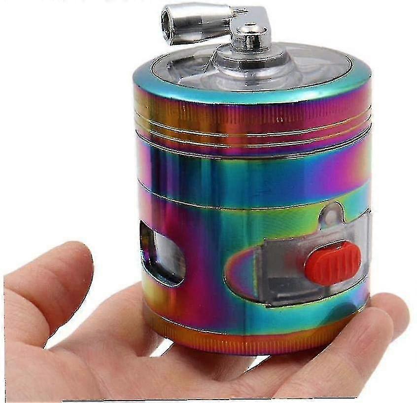 مطحنة سبايس مطحنة يد مطحنة واضحة 2.5 بوصة 4 قطع مطحنة