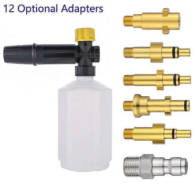 Car Foam Wash Snow Foam Lance Foam Nozzle Foam Cannon Foam Generator for Daewoo Hammer Karcher Huter Makita High Pressure Washer