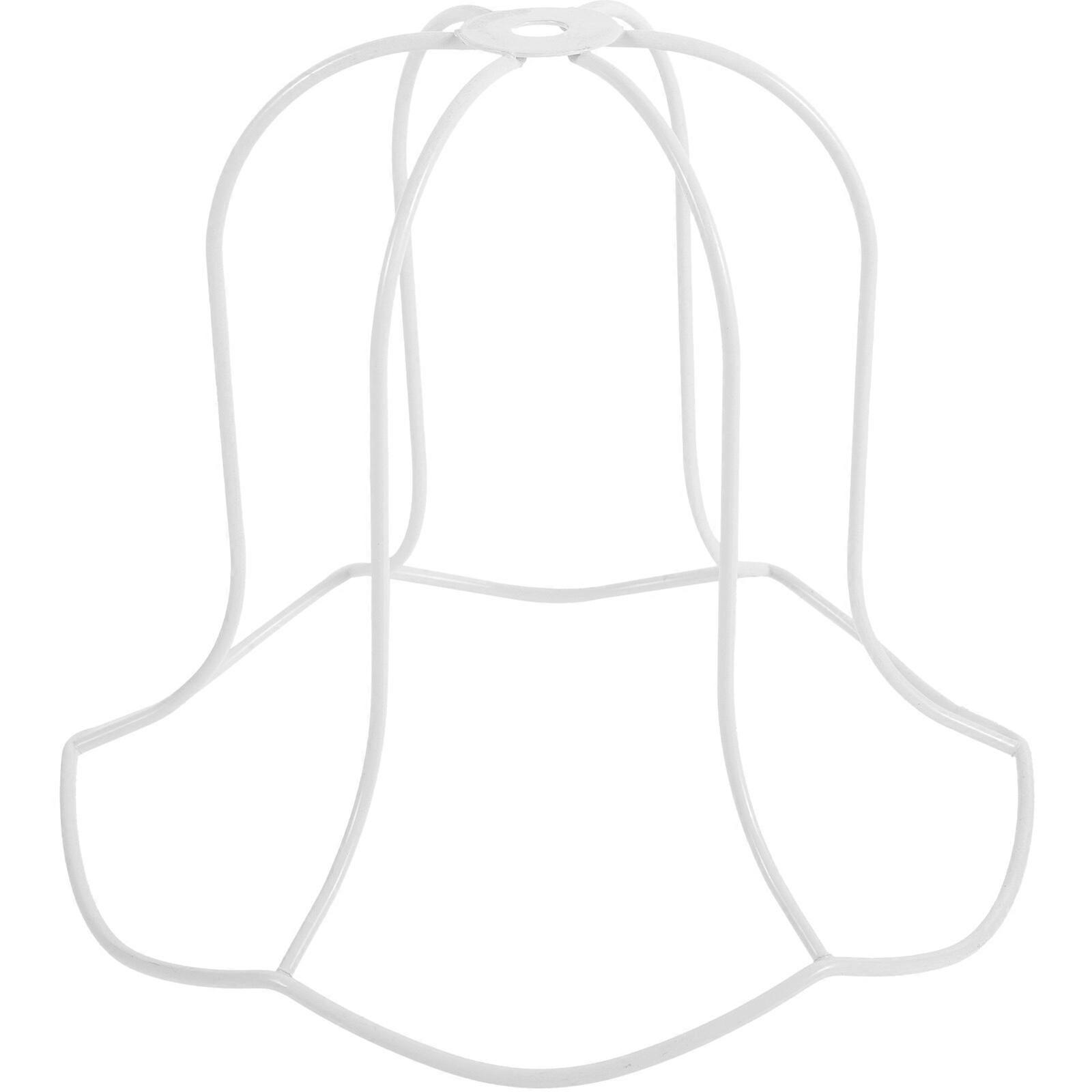 DIY Lampshade Frame Metal Wire Lampshade Frame Pendant Lamp Bulb Cage Frame