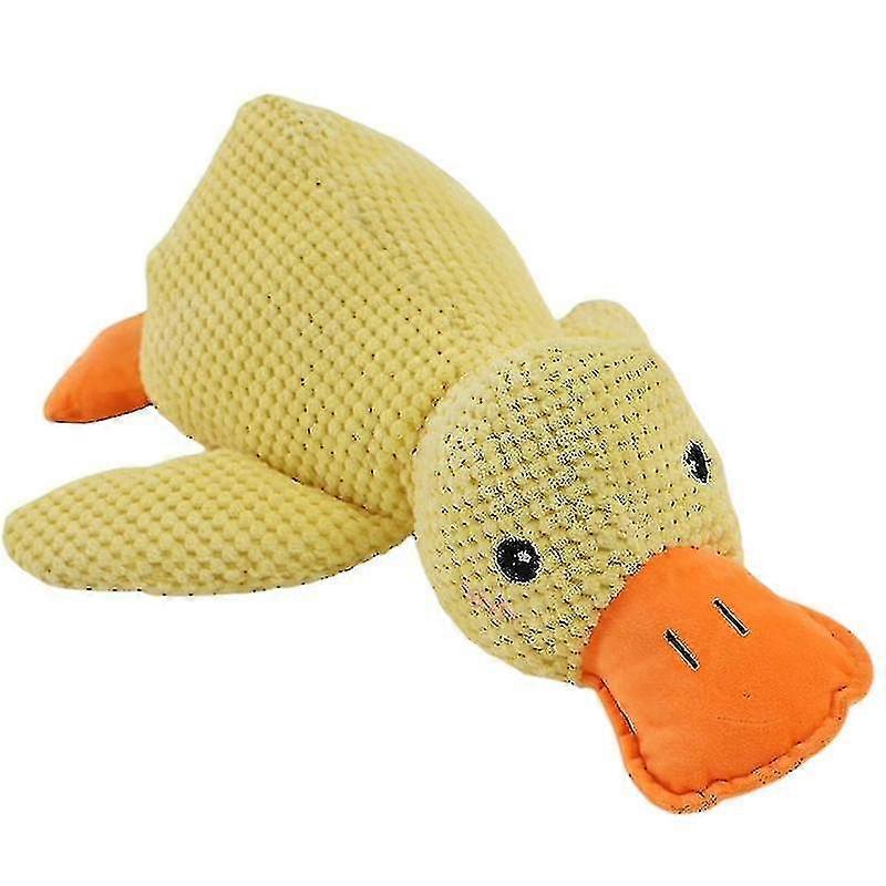 N The Mellow Dog Calming Duck Dog Stuffed Animals Chew Toy Durable Squeaky Dog Toys Wild Goose Chew Toy For Indoor Puppy