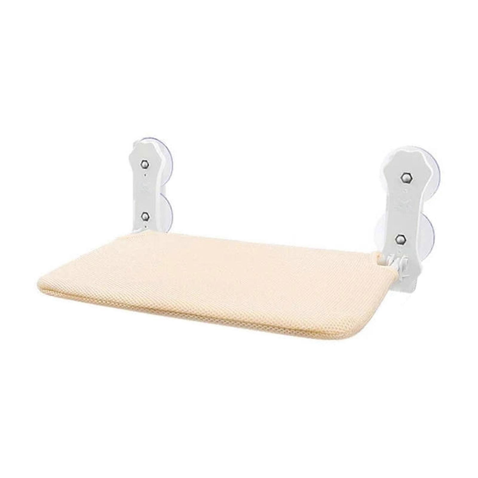 Foldable Cat Bed Seat Cat Window Shelf for Cats Inside, Holds Well for Heavier Cats Easy to Adjust