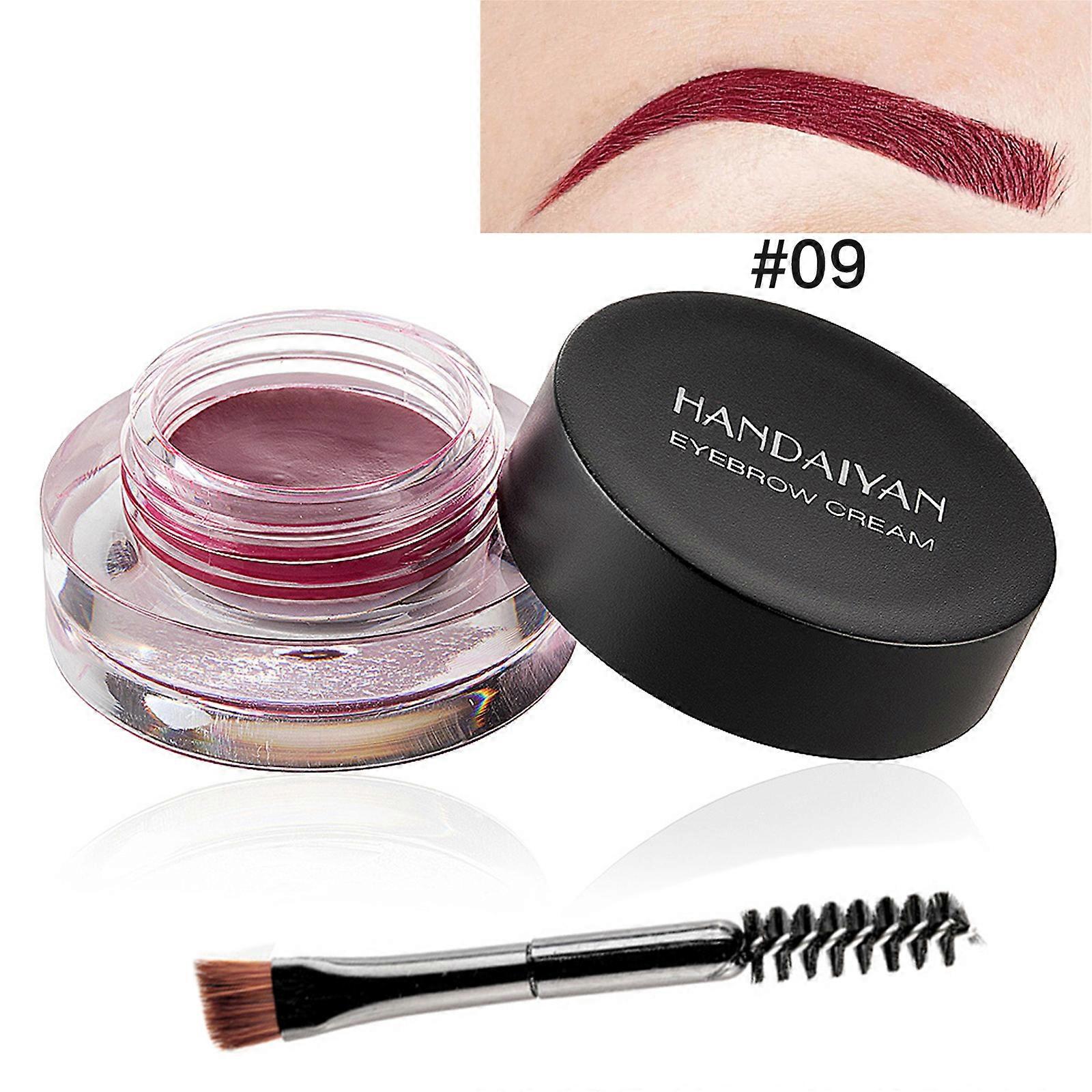 Eye Brow Cream With Brush Tinted Eyebrow Gel Eyebrow Dyeing Cream Mascara