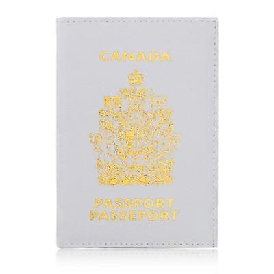 Canada Passport Holder Protector Wallet Business Card Soft Passport Cover Canadian Wallet Business ID Card Passport Holder