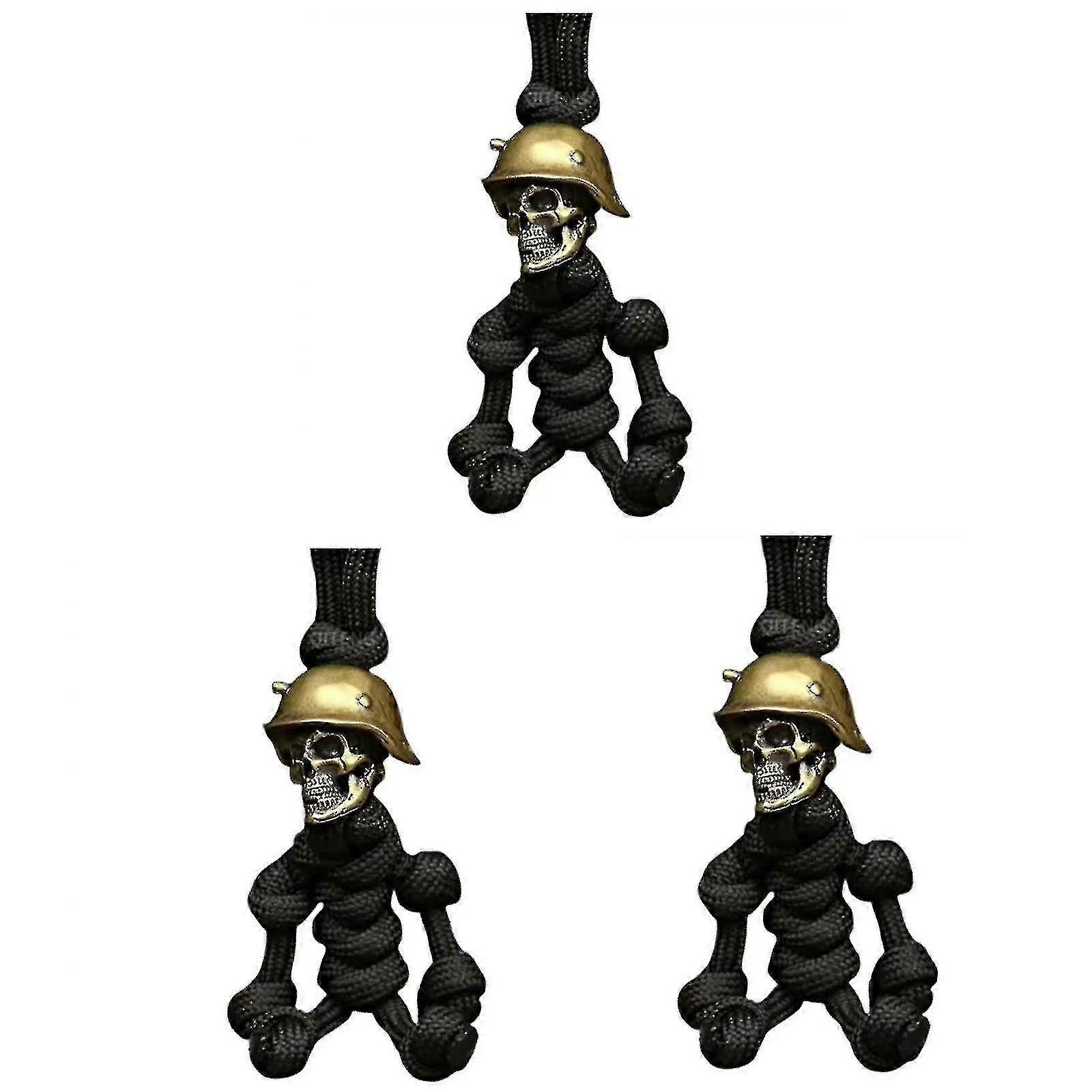 Breloc Paracord, Breloc Breloc (negru, 3 buc)