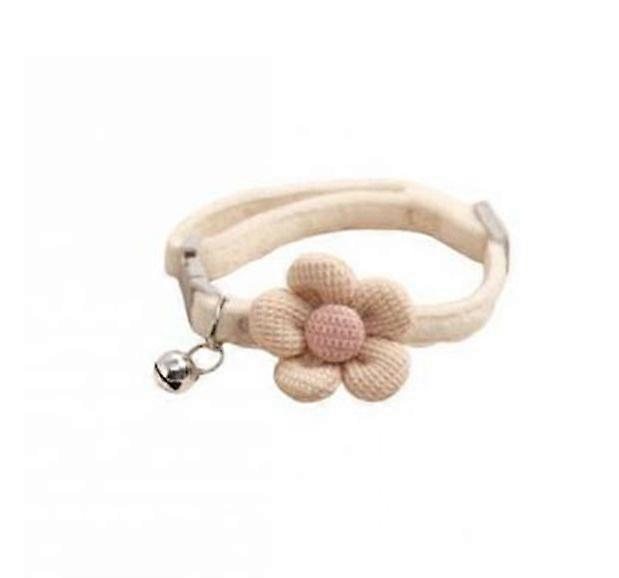 Cat Flower Bell Collar Pet Collar