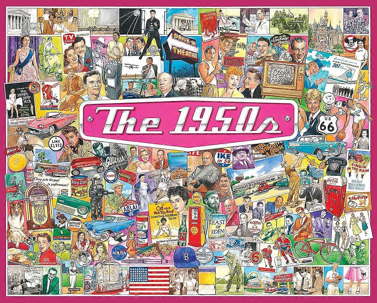 Pussel 1950-talet - 1000-bitars pussel