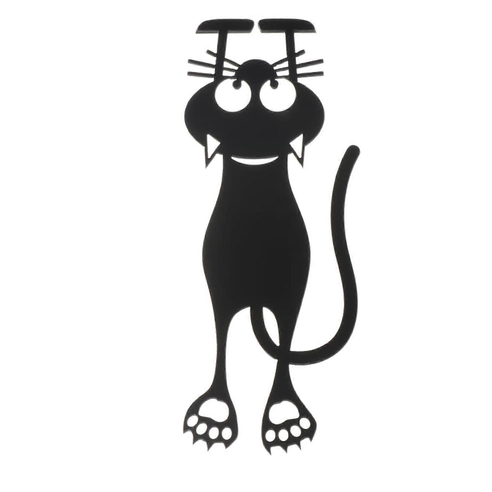 3szt Ciekawy kot zakładka do książki dla miłośników kotów - Znajdź postępy w czytaniu z Cute Cat