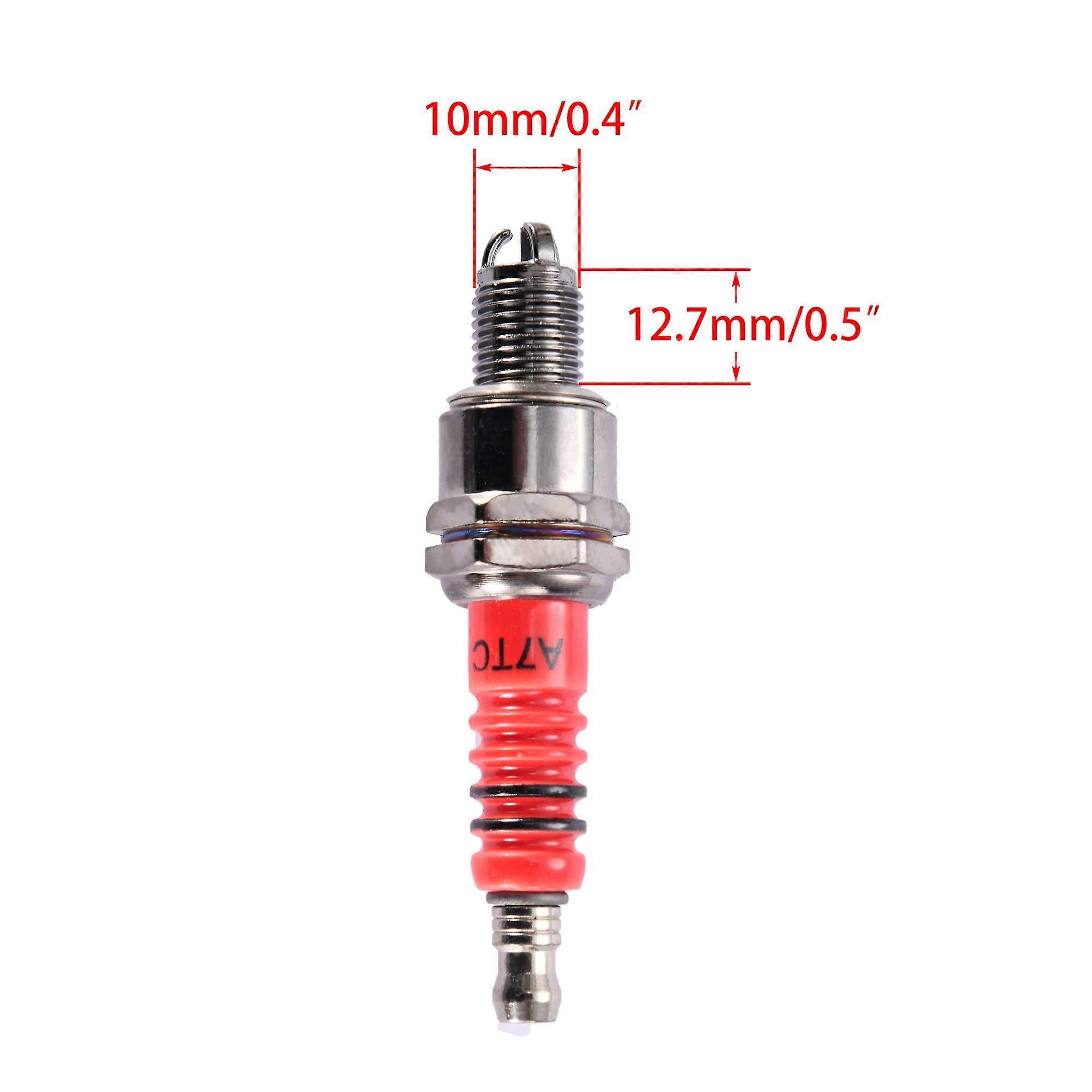 Gardenrepairexperts A7TC Spark Plug For GY6 50cc-150cc ATV, Moped & Scooter – Standard Replacement