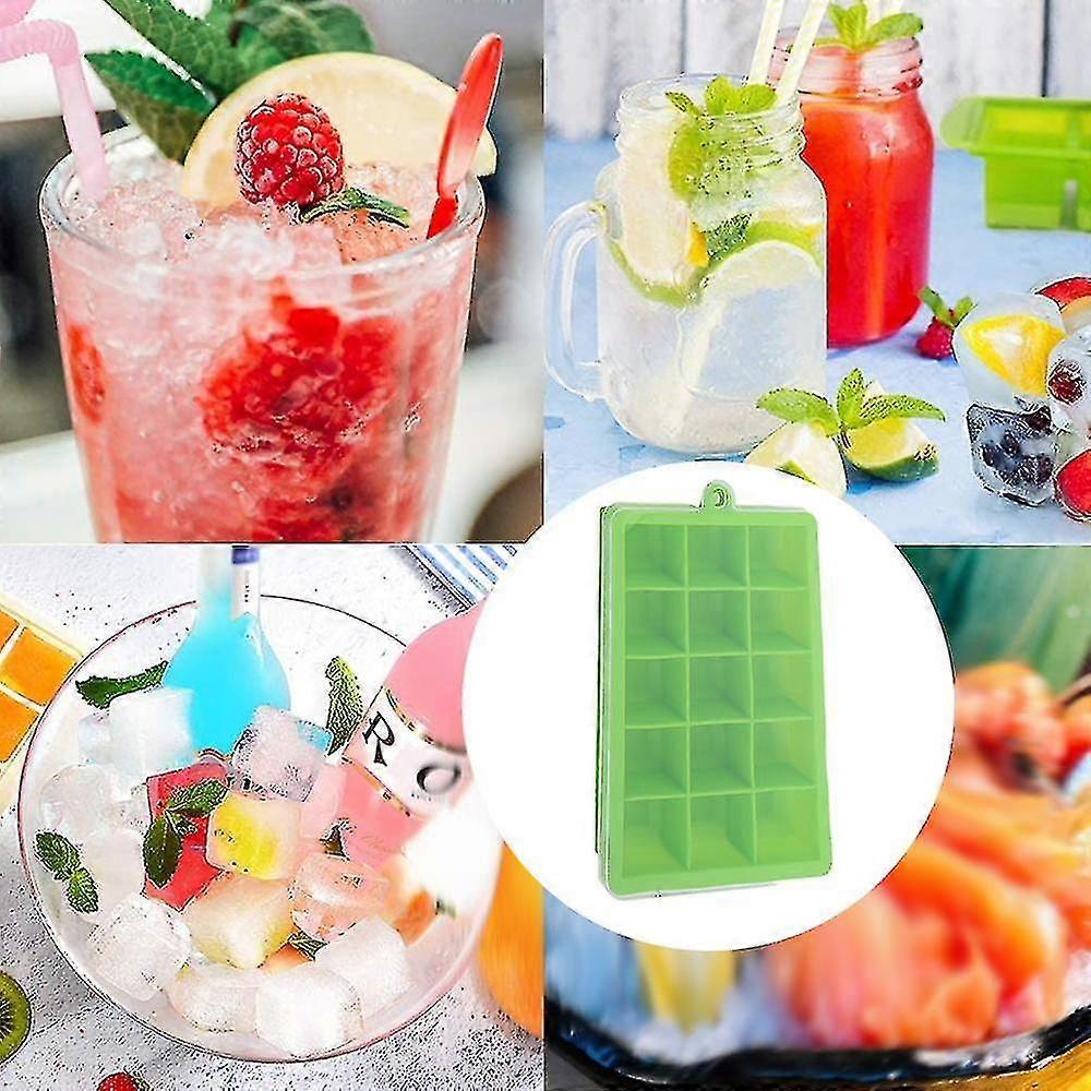Ice Cube Tray , Enough To Make Large Ice Cubes At One Time, Space Saving