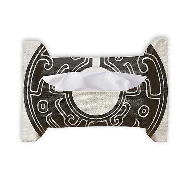 الصين الثقافة الربيع الخريف المتحاربة الدول ورقة منشفة منشفة حقيبة منديل بومف