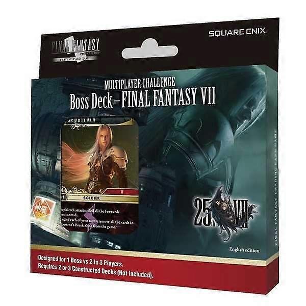 FF TCG Final Fantasy Multiplayer Challenge Boss Deck Final Fantasy VII (6-Pack)