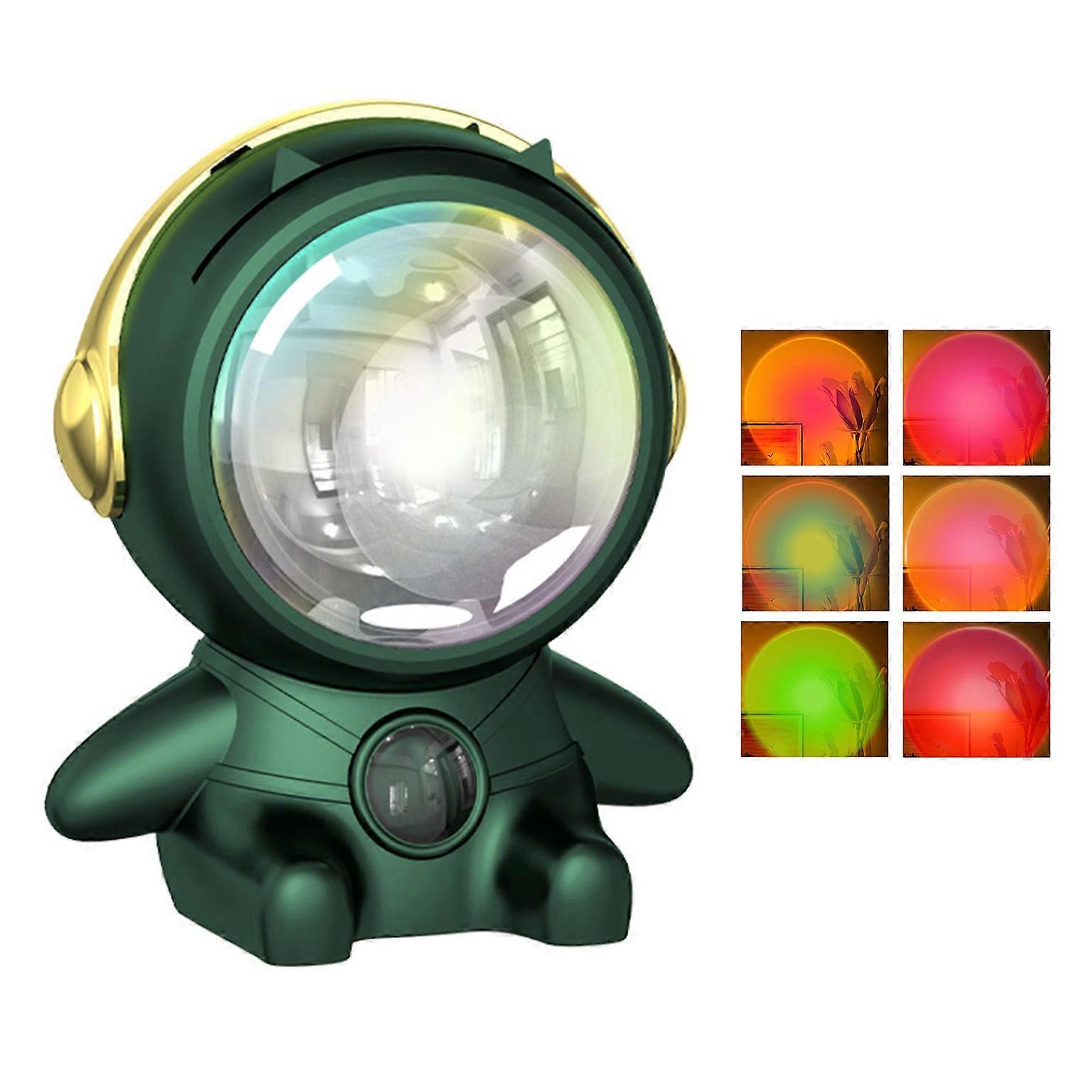 Sunset Projector Lamp Plug-And-Play Soft Lighting Creative Shape Angle Adjustable Eye Protection
