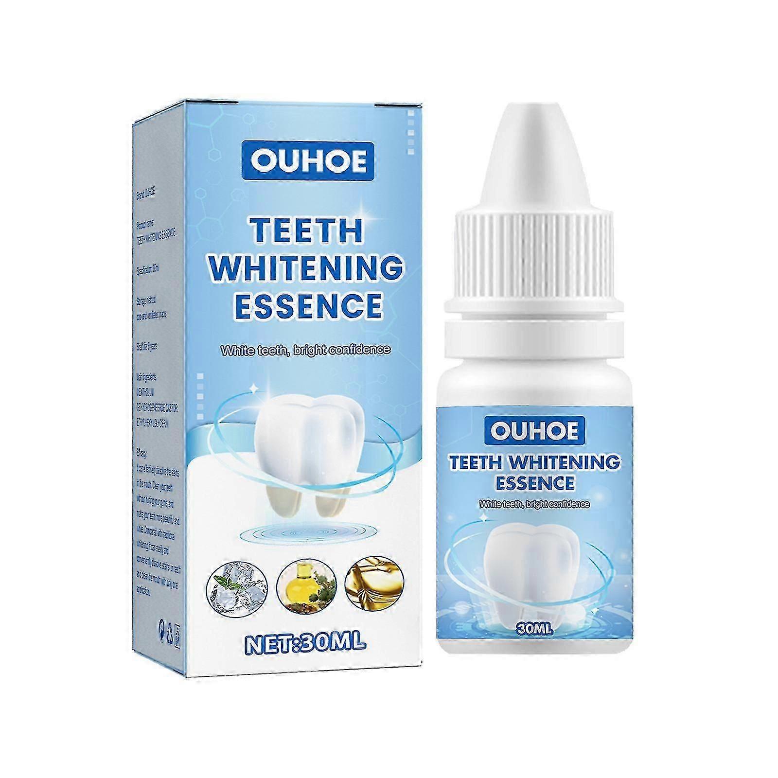 OUHOE歯のホワイトニングエッセンス歯のクリーニングケアは、歯垢、煙、汚れ、口臭、口頭を取り除きます